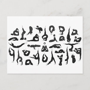 Yoga Briefkaart