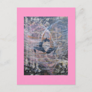 Yoga briefkaart