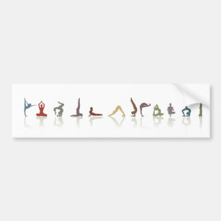 yoga bumpersticker