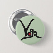 Yoga Button (Voorkant /achterkant)