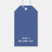 Yoga  cadeaulabel (Achterkant)