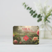 YOGA - Carte de visite (Debout devant)