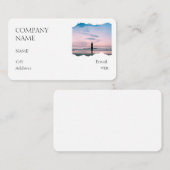 Yoga CARTE DE VISITE MODÈLE BASIC (Devant / Derrière)
