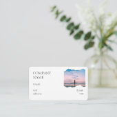 Yoga CARTE DE VISITE MODÈLE BASIC (Debout devant)