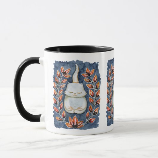 Yoga Cat Mug (Gauche)