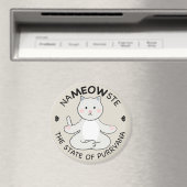 Yoga Cat - Namaste Magneet (Insitu (Vaatwasser))