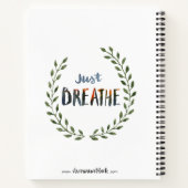 Yoga Cat Spiral notebook Notitieboek (Achterkant)