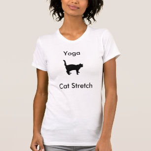 Yoga Cat Stretch T-shirt