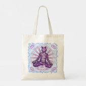Yoga Cat Tote Bag (Achterkant)