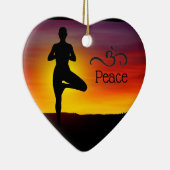 Yoga Ceramic Ornament (Rechts)
