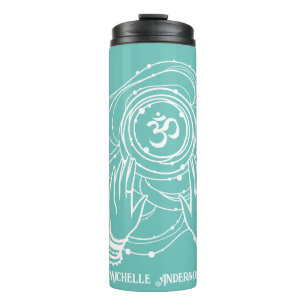 Yoga Chakra Crown Mantra Thermal Tumbler Thermosbeker