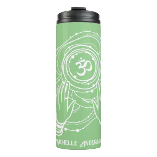 Yoga Chakra Crown Mantra Thermal Tumbler Thermosbeker