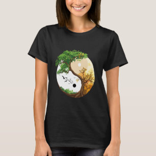 Yoga Chakra Levensboom Hatha Gerimpelde Nijlpaard T-shirt