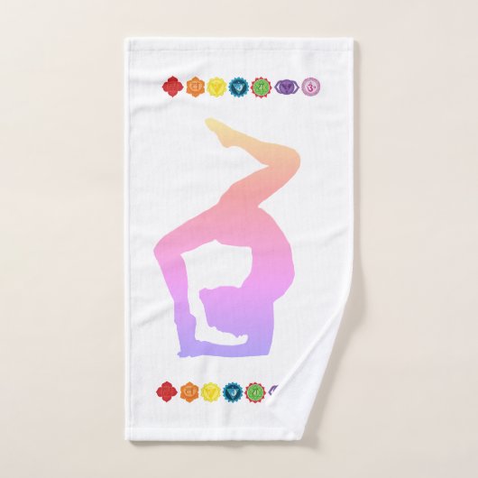 Yoga Chakras (Serviette à main)
