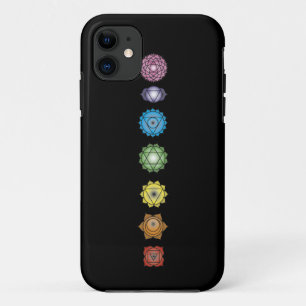 yoga chakras iPhone 11 hoesje