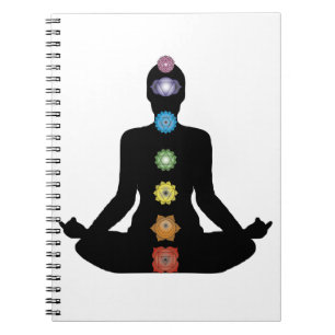 Yoga Chakras Fitness Exercise Notitieboek