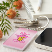 Yoga Chick #8 Sleutelhanger (Voorkant Rechts)