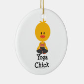 Yoga Chick Ornament (Rechts)