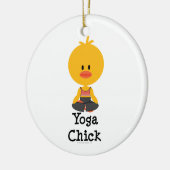 Yoga Chick Ornament (Links)