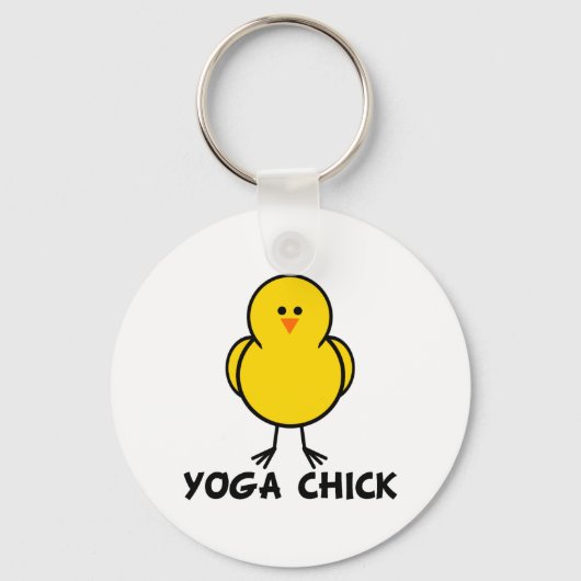 Yoga Chick Sleutelhanger (Voorkant)