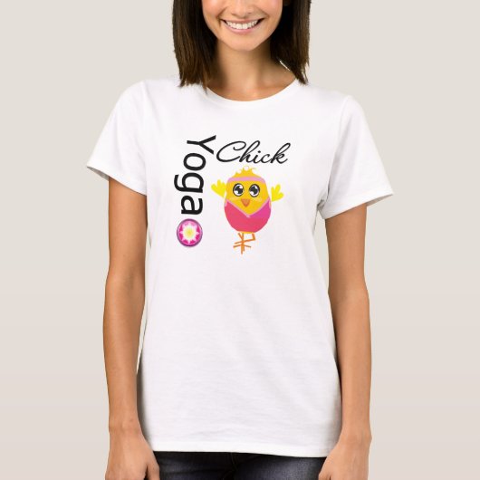 Yoga Chick T-shirt (Voorkant)