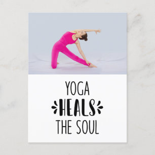 Yoga Citaten Briefkaart