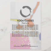 Yoga Classes Flyer (Voorkant)