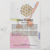 Yoga Classes Flyer (Voorkant)