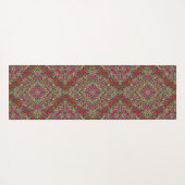 Yoga Conception Motif De Tapis Oriental, Traditionnelle (Dos (Horizontal))