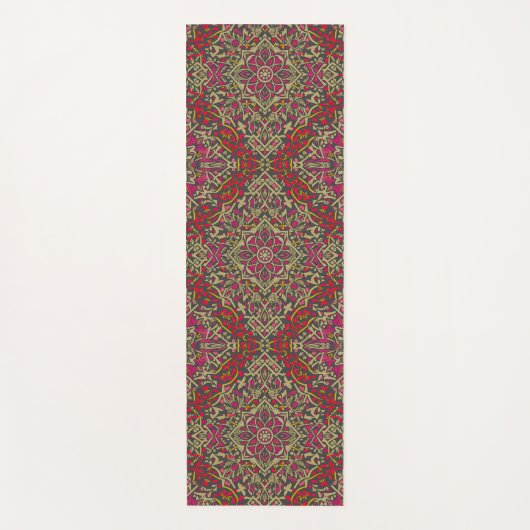 Yoga Conception Motif De Tapis Oriental, Traditionnelle (Devant)