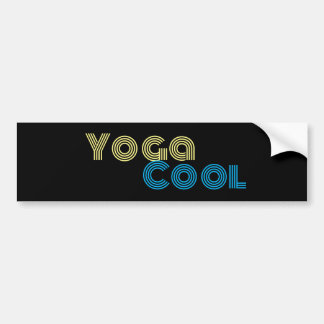 Yoga Cool Bumpersticker