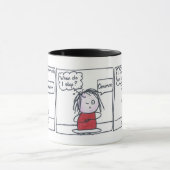 Yoga - de controle over lichaam en geest mok (Midden)