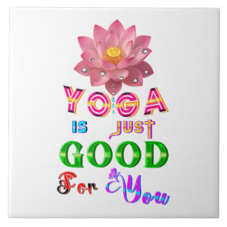 Yoga Decor is gewoon goed voor je Tegeltje