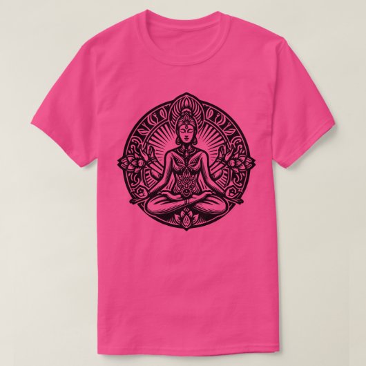 Yoga Design 1 T-shirt (Design voorkant)