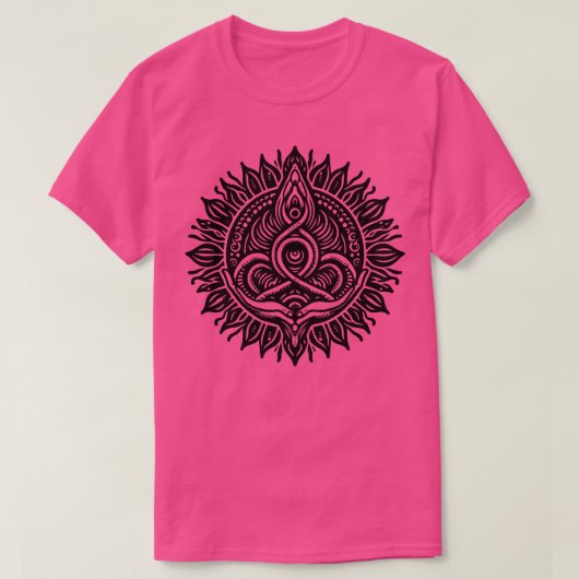 Yoga Design 3 T-shirt (Design voorkant)