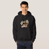 Yoga Driehoek Pose Hoodie (Voorkant volledig)