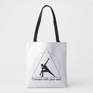 Yoga Driehoekshouding Embleem Draagtas