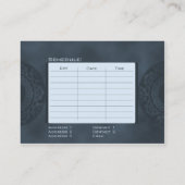 Yoga Dunes Visitekaartje (Achterkant)