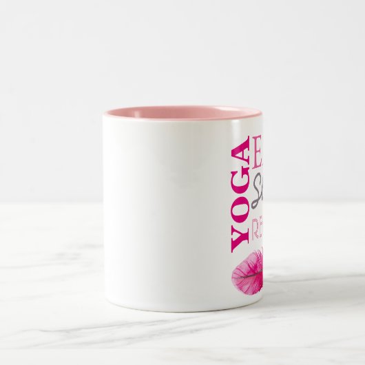 Yoga, Eat, Slaap, Herhaal Koffie Mok (Center)