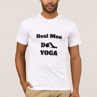 ** Yoga - Echte Mannen Doe YOGA Wit
