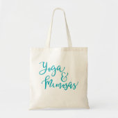 Yoga en Mimosas Canvas tas (Voorkant)