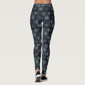 Yoga en Sportzwart Leggings (Achterkant)