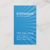 Yoga et cartes de visite de Reiki (Dos)