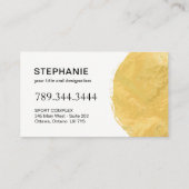 Yoga et cartes de visite de Reiki (Dos)