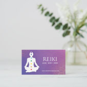 Yoga et cartes de visite de Reiki (Debout devant)