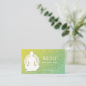 Yoga et cartes de visite de Reiki (Debout devant)