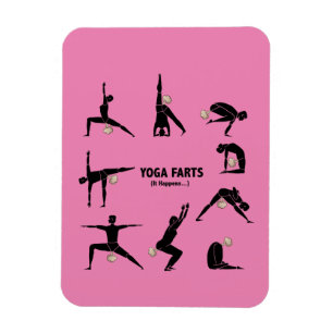 Yoga Farts Magneet