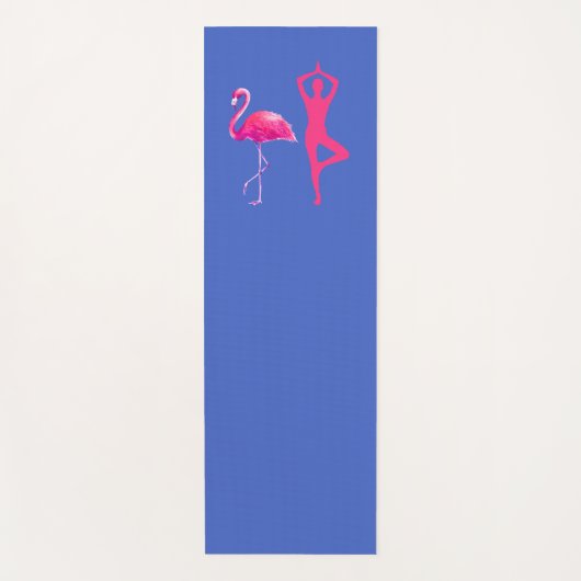Yoga Flamingo Yogamat (Voorkant)