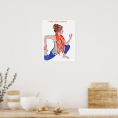Yoga for Health op een poster (Keuken)