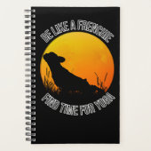 yoga frenchi au coucher du soleil couverture noire (Devant)